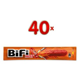 BiFi Hot 40 x 25g (scharfe Salami einzeln verpackt)
