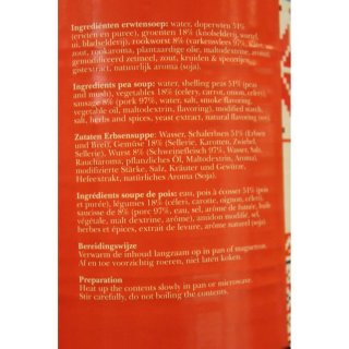Scand Erwtensoep met Rookworst 800g Konserve (Erbsensuppe mit Räucherwurst)