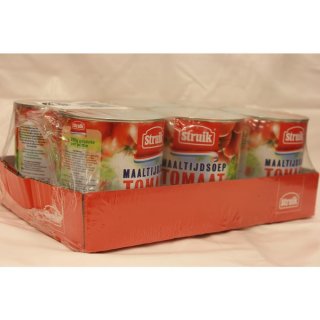 Struik Maaltijd Soep Tomaat 6 x 800ml Konserve (Tomatensuppe)