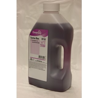 Diversey Suma Bac D10 (Reinigungs- & Disinfektionsmittel) 2000ml Flasche