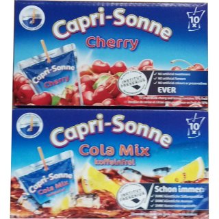 Capri Sun Mixpaket 20 x 200ml Packung (je 10x Kirsche & Cola Mix)