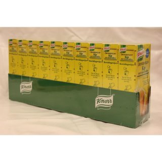 Knorr Drinbuillon Kip met Tuinkruiden 10 x 5 Packungen (Hühnersuppe mit Gartenkräutern)
