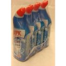 Harpic Active Fresh Marine 4 x 750ml Flasche (WC-Reiniger)