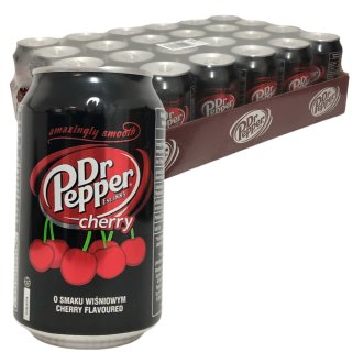 Dr. Pepper Cola Cherry (24x0,33l Dosen) PL