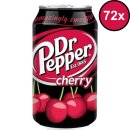 Dr. Pepper Cola Cherry XXL Paket (72x0,33l Dosen) PL