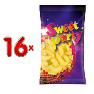 Sweet Party Banaan 16 x 60g Beutel (Bananen)