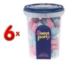 Sweet Party Cup Zure BBG Flessen 6 x 180g Runddose (Saure...