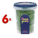 Sweet Party Cup Zachte Eucalyptus, 6 x 220g Runddose...