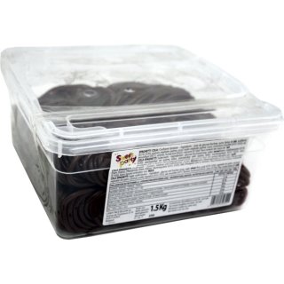 Sweet Party Tubo Spaghetti Geolid Cola 250 Stück, 1,5 kg Dose (Cola Spagetti)