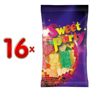Sweet Party 14 Beertjes Citric, 16 x 100g Beutel (Saure Fruchtgummibärchen)