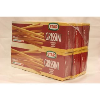 Star Grissini 6 x 125g Packung  (Brotstangen)