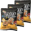 M&M`S Cookies Single, 3 x 45g Packung (Bite Size Kekse mit M&M`s)