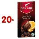 Côte dOr Sensation Orange Noir 70%, 20 x 100g...