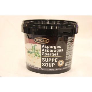Oscar Asparagus Soup Pasta 900g Eimer (Spargelsuppe Paste)