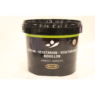 Oscar Vegetarian Bouillon Granulat 600g Eimer (Vegetarische Brühe)