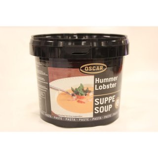 Oscar Lobster Soup Pasta 800g Eimer (Hummersuppe Paste)