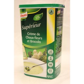 Knorr Crème de Choux-fleurs et brocolis 1045g Dose (Broccoli-Blumenkohl-Creme-Suppe)
