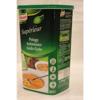 Knorr Potage Indonésien Gado-Gado 1290g Dose (Indonesische Gado-Gado Suppe)