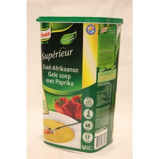 Knorr Zuid-Afrikaanse Gele Soep met Paprika 1200g Dose (Südafrikanische Gelbe Suppe mit Paprika)