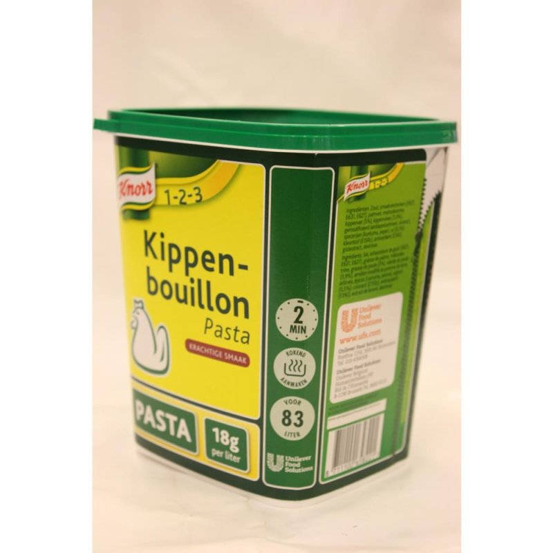 Knorr 123 Kippenbouillon Pasta 1500g Dose (Hühnerbrühe Paste)