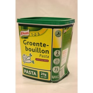 Knorr 1-2-3 Groentebouillon Pasta 1500g  Dose (Gemüsebrühe Paste)