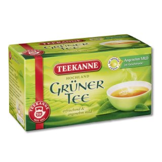Teekanne Grüner Tee (20x1,75g Packung)