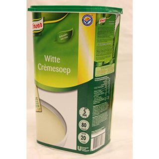 Knorr Witte Crèmesoep 1400g Dose (Weiße Cremesuppe)