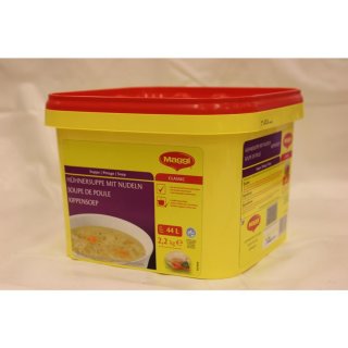 Maggi Kippensoep met Vermicelli 2200g Dose (Hühnersuppe mit Nudeln)
