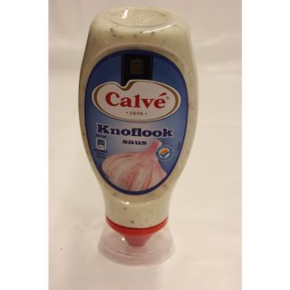 Calvé Knoflook Saus 430ml Tube (Knoblauch Sauce)