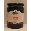 Les Petits Fruits Confiture Fraise 325g Glas (Erdbeer...