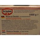 Dr. Oetker Mousse au Chocolat 1000g Packung