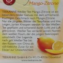 Teekanne Weißer Tee Mango-Zitrone (20x1,25g Packung)