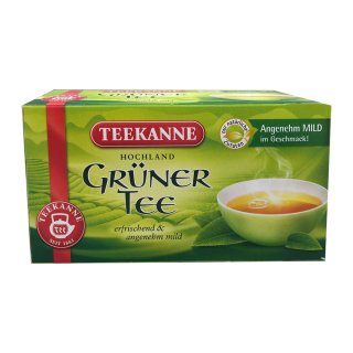 Teekanne Hochland Grüner Tee (20x1,75g Packung)