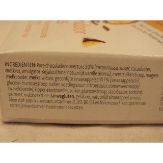 Modifast Tussendoor en-cas Sinaas & Pure Chocolade 6 x 31g Packung (Snack Riegel Orange & Dunkle Schokolade)