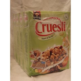 Quaker Müsli Cruesli Apfel & Rosinen 4 x 965g (Appel and Rozijn)