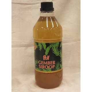 Grand Cru Fi-Ji Gember Siroops 1000ml Flasche (Ingwer Sirup)