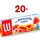 LU La Barquette van de Lulu Fraise 20 x 120g Packung (Keks mit Erdbeerfüllung)