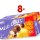 Milka Melo-Cakes Family Pack 8 x 500g Packung mit 30 Packungen/Stück (Schaumzucker auf Keks mit Schokoladenüberzug)