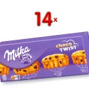 Milka Choco Twist 14 x 140g Packung (Kuchen mit...