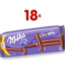 Milka Lila Stix 18 x 144g Packung (Kekssticks mit...