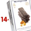 Jules Destrooper Chocolate Almond Thins 14 x 100g Packung...