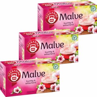 Teekanne Malve 3er Pack (3x40g Packung)