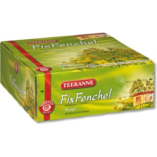Teekanne FixFenchel Wohltuender Kräutertee (80x2,5g Packung)