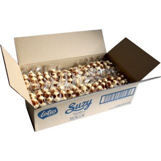 Lotus Suzy Gaufres de Liège aux perles de Sucre 30 x 50g Packung (Lütticher Waffel mit Zucker)