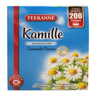 Teekanne Kamille Bekömmlicher Kamillentee (200x1,2g Packung)