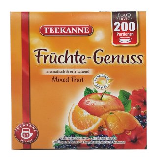 Teekanne Früchte-Genuss Erfrischender Früchtetee (200x2g Packung)