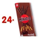 LU Mikado Pocket Chocolat Noir 24 x 39g Packung (Mikado...