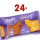 Milka Choco Moooo 24 x 40g Packung (Keks einseitig mit Milkaschokolade in Kuhform)