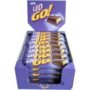 Milka Leo Go!, 32 x 48g Packung (knuspriger Schokoriegel...