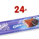 Milka Oreo 24 x 41g Packung (Oreo-Keks-Creme umhüllt...